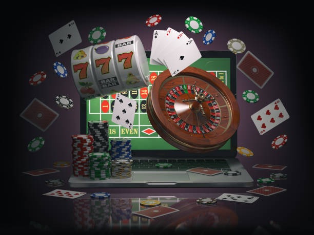 Live dealer blackjack table with cards and betting area